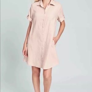 FLAX Work Shirt Dress